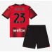 Maillot de foot AC Milan Fikayo Tomori #23 Domicile vêtements enfant 2023-24 Manches Courtes (+ pantalon court)